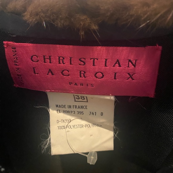 Christian Lacroix stunning runway mink cape - Picture 7 of 10